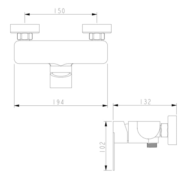 WEZER ROK5-05 brusearmatur