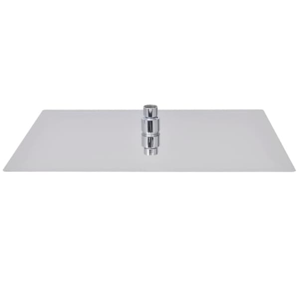vidaXL Brusehoved rustfrit stål 30x40 cm rektangulær