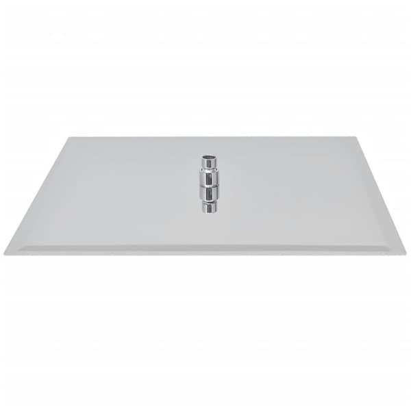 vidaXL Regndusjhode 2 stk rustfritt stål 50x50 cm