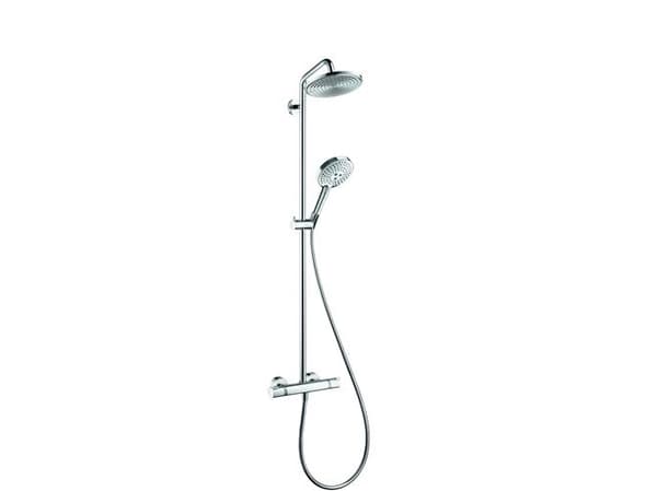 HG Raind.Select Showerpipe 240 - hovedbr.240mm Selecthåndb120.3jet.QuickClean. HG nr. 27115