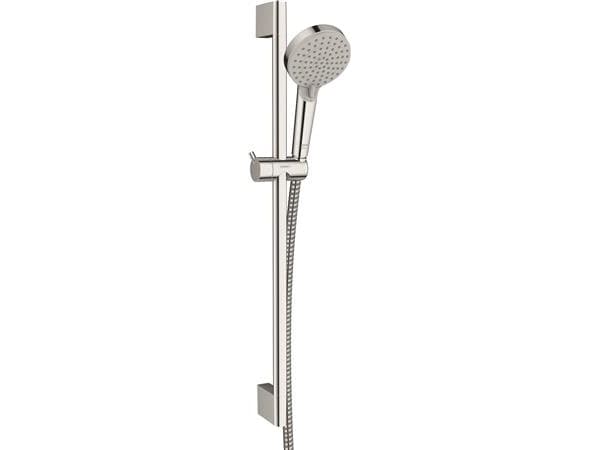 hansGrohe Vernis Blend brusersæt Vario EcoSmart, med bruserstang Crometta, 65 cm, krom