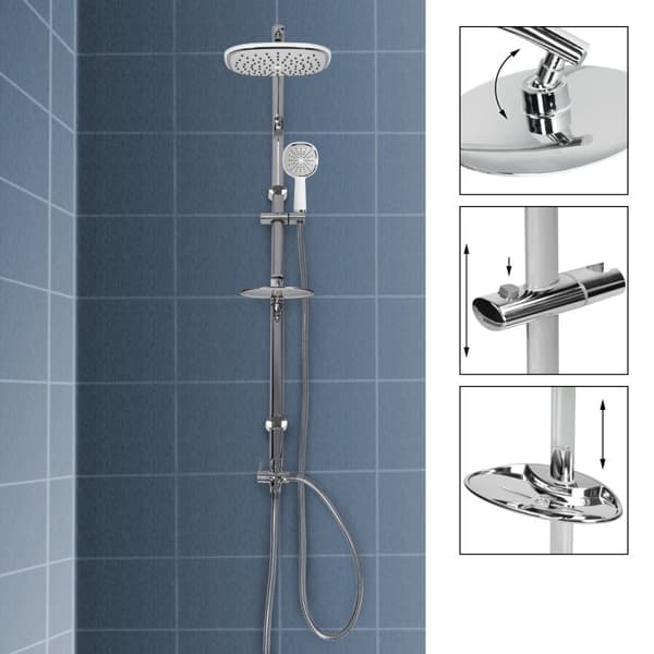 Duscharmaturer duschblandare duschsystem regn kran duschstång dusch