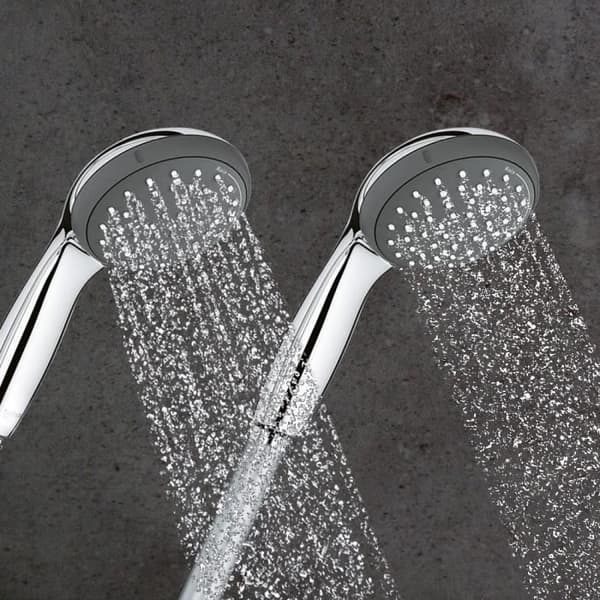 GROHE 2-jet duschset med Vitalio Start 100 väggfäste Krom 27950000