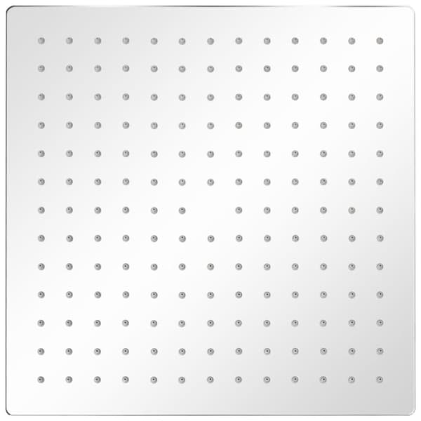 brusehoved rainshower-funktion 2 stk. rustfrit stål 30 x 30 cm