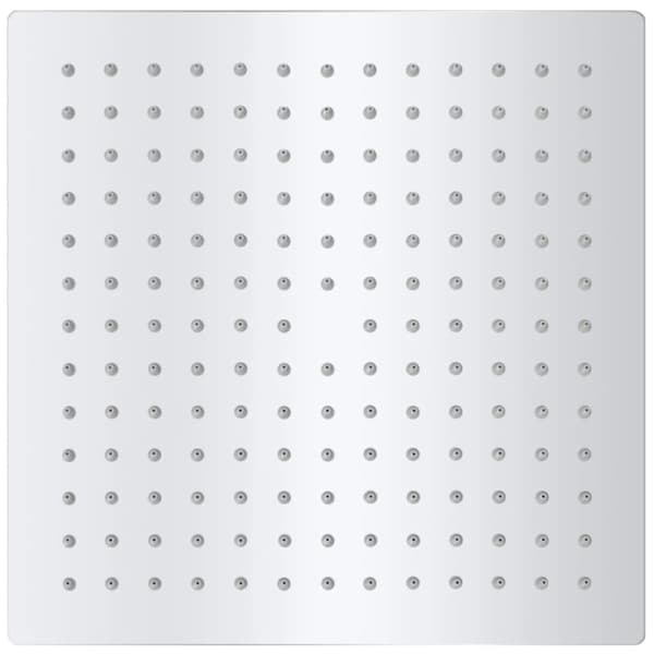 brusehoved rainshower-funktion 2 stk. rustfrit stål 25 x 25 cm