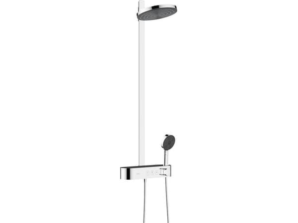 HG Pulsify S Showerpipe 260 - 2jet med ShowerTablet Select 400, Krom