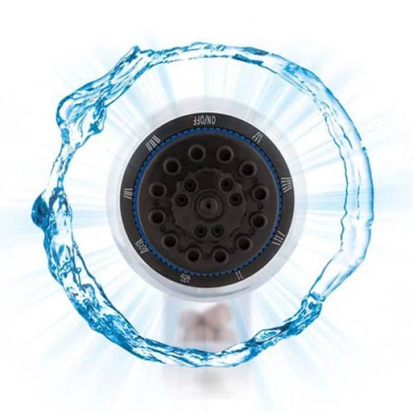Duschhuvud Spa Multifunktion Turmalin Germanium Eco Purifies Mjukar upp vatten