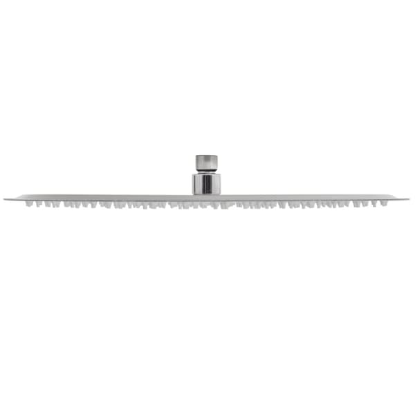 The Living Store Brusehoved rustfrit stål 40 cm rund -  Brusehoveder