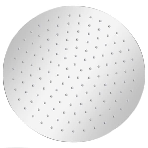 The Living Store regnbrusehoved 30 cm rund rustfrit stål 304 -  Brusehoveder