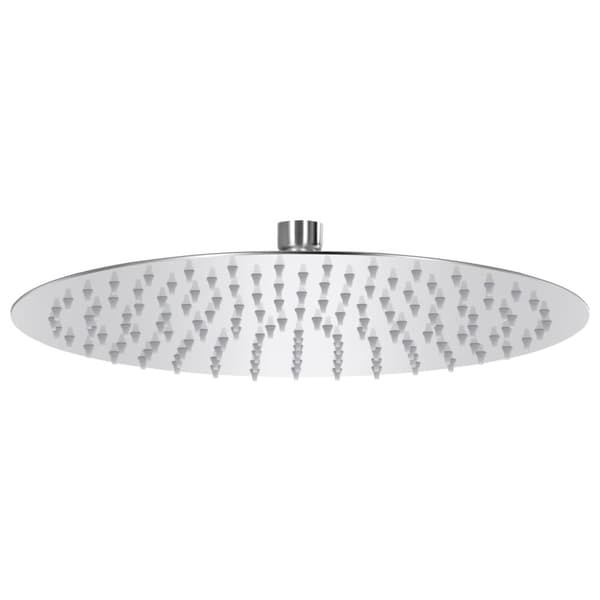 The Living Store regnbrusehoved 30 cm rund rustfrit stål 304 -  Brusehoveder