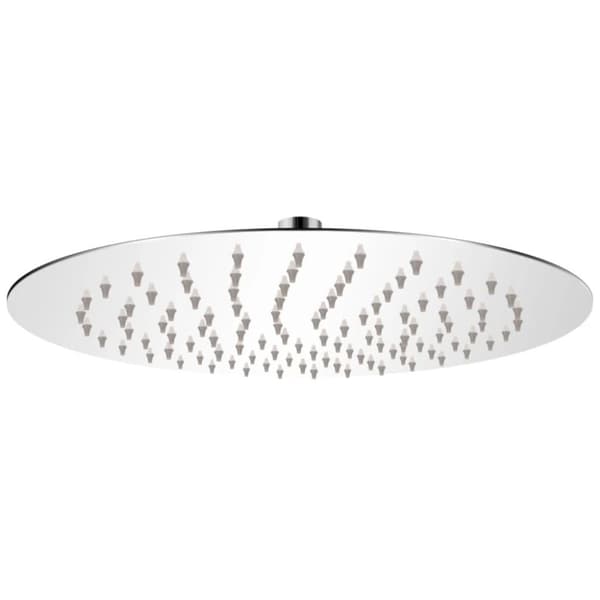 Brusehoveder - Living Brusehoved rustfrit stål 25 cm rund