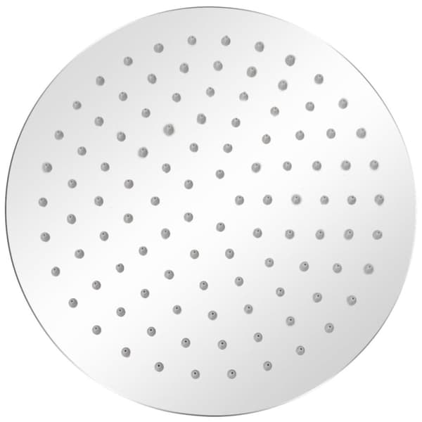 Brusehoved rustfrit stål 25 cm rund -  - Home & Living