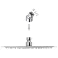 Miniatyrbillede 7 af 7: Brusehoved rustfrit stål 25 cm rund -  - Home & Living