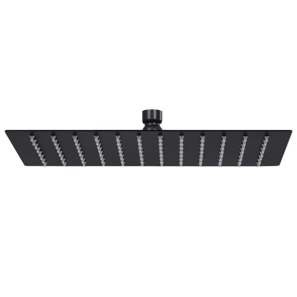 Sade suihkupää ruostumaton teräs 30x20 cm suorakaide musta - Suihkupää - Suihkupäät - Home & Living