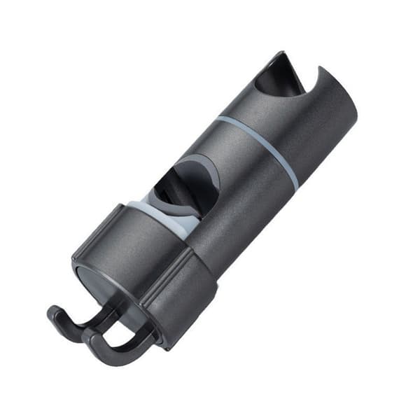 INF Gunmetal brusehovedkontrol: No-Drill Justerbar Bracket