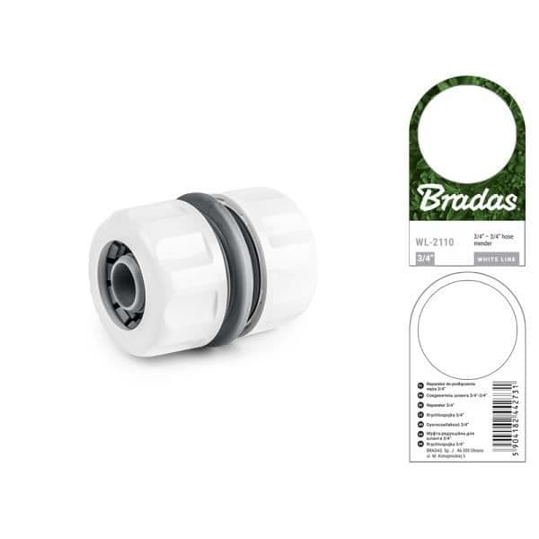 Anslutning - BRADAS - BLF25 WL 2110 - Vit - Snabbkoppling för flexibel slang