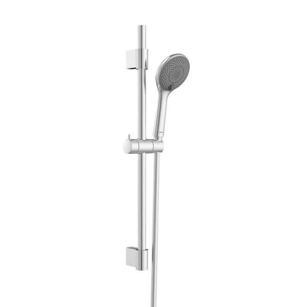 Duschpelare - WENKO - Vattensparande - Krom - 70 cm - Vattenbesparing 40%