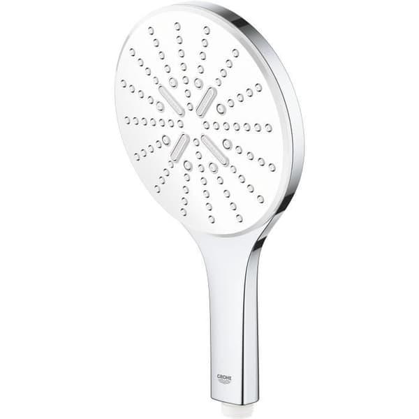 3-jet handdusch - GROHE - Vitalio SmartActive 150 - Vit sprayyta - Vattenbesparande - Krom