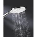 Miniatyrbild 2 av 7: 3-jet handdusch - GROHE - Vitalio SmartActive 150 - Vit sprayyta - Vattenbesparande - Krom