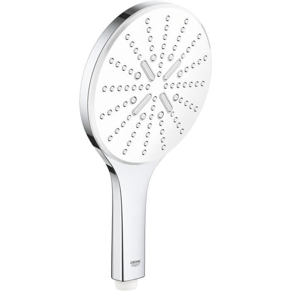 3-jet handdusch - GROHE - Vitalio SmartActive 150 - Vit sprayyta - Vattenbesparande - Krom