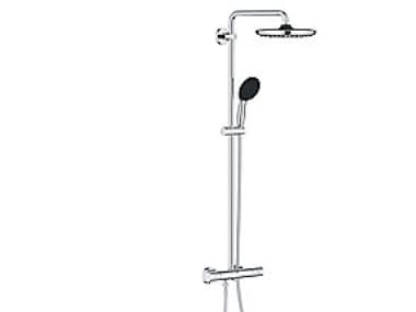GROHE Vitalio Start System 250, Brusesystem med termostat til vægmontering, chrome