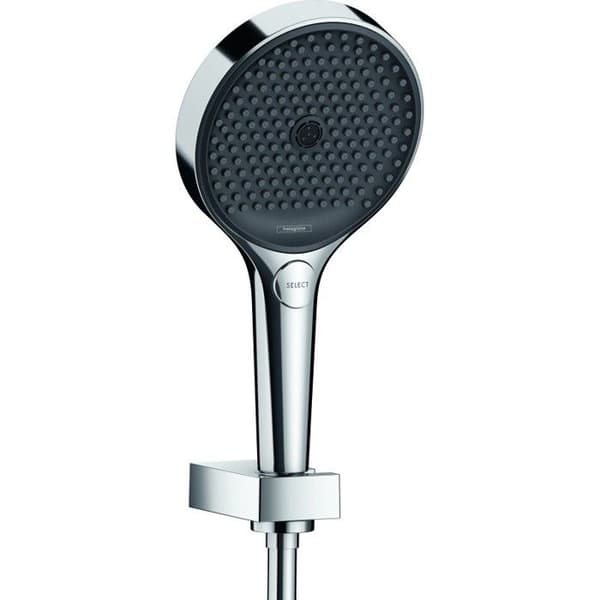 Hansgrohe Rainfinity 130 3jet väggfäste och handduschset med 125 cm krom duschslang