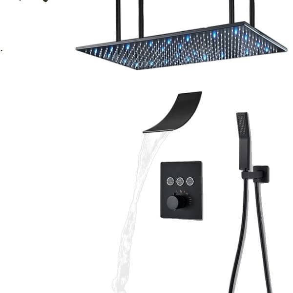 Luksus Brusesystem, 40 cm x 80 cm Størrelse, Moderne Design,3-vejs 40x80 C