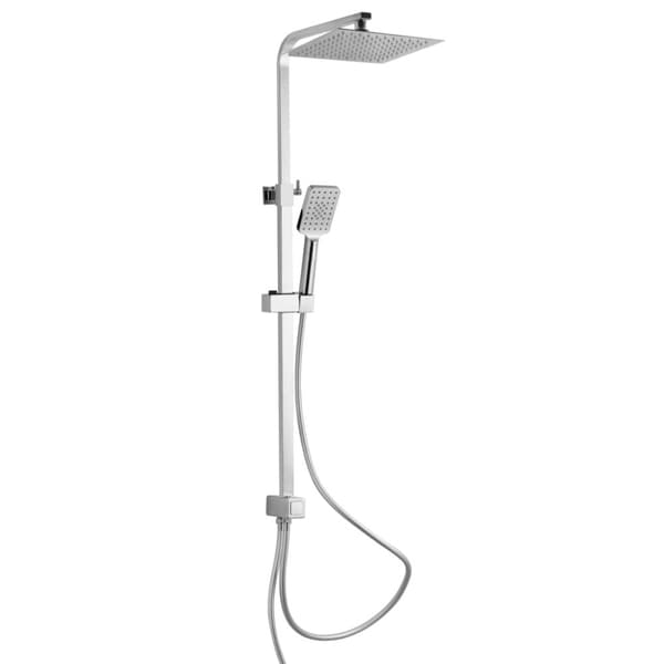 SCHÜTTE Duschset med regndusch SILVER RAIN krom