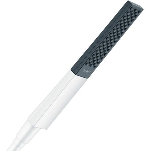 HANSGROHE Handdusch 100 1jet EcoSmart matt vit Rainfinity
