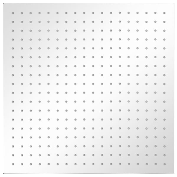 Regnduschhuvud 2 st rostfritt stål 50x50 cm
