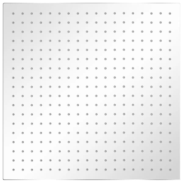 Regnduschhuvud rostfritt stål 50x50 cm fyrkantigt