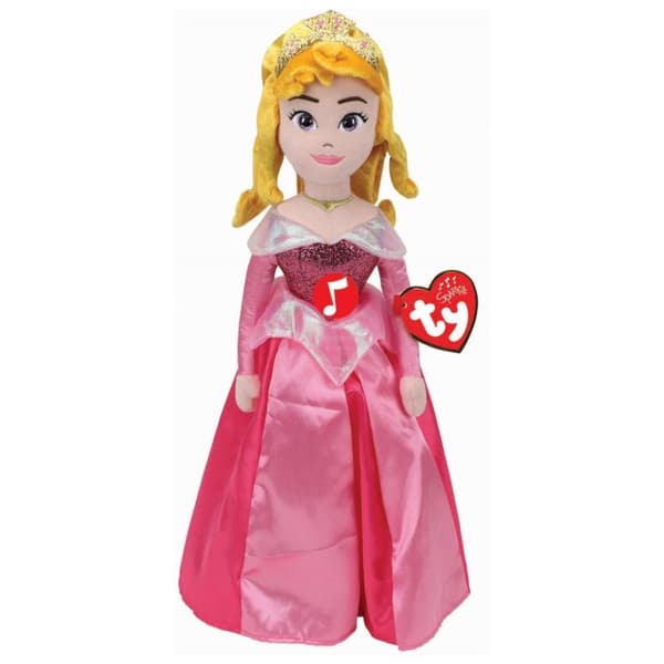 TY Disney Princess Plush Aurora + Sound