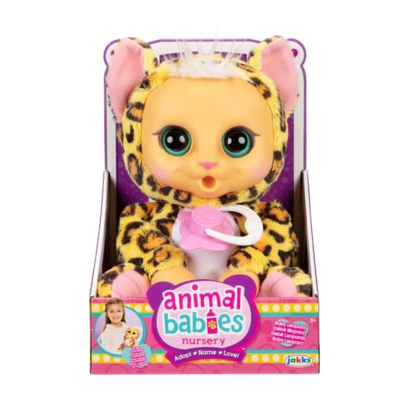 Jakks Animal Babies Leopard + Sound