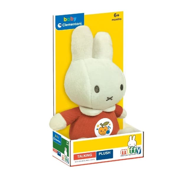 Clementoni Baby Miffy Talking Plys Legetøj