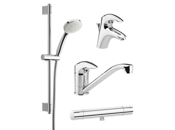 Projektpakke m/armatur, term, brus