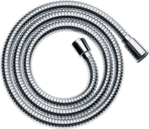 Sensoflex 2m krom duschslang - HANSGROHE - Roterande mutter på duschsidan - Antimikrobiell