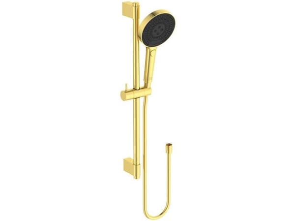 IDEAL STANDARD IDEALRAIN SOLOS | Duschset | 3 sprayfunktioner, Bred dusch, PVD-teknik