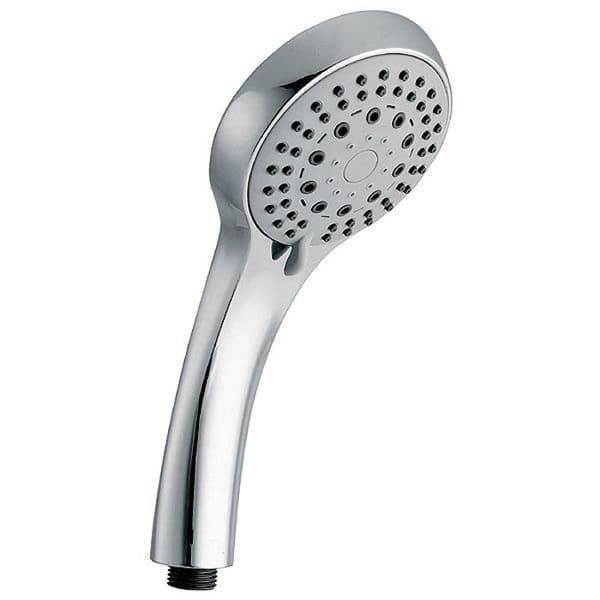 Flexibel dusch - duschstativ - duschhuvud Ferro - S500 - Duschhuvud Sera 5 funktioner, förkromad ()
