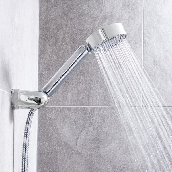 InnovaGoods Duschmunstycke Med 3 användningsmetoder Regn-, Jet-spray och Tvåldispenser.