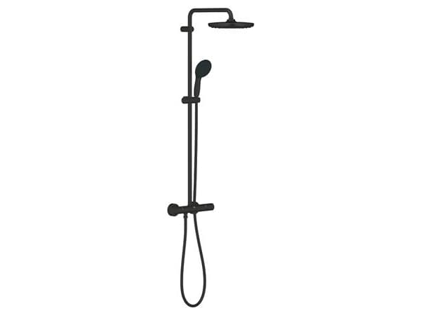 Grohe Vitalio Start System 250 - termostaattisekoitin 1/2 t/br w/main/handbr Mattamusta