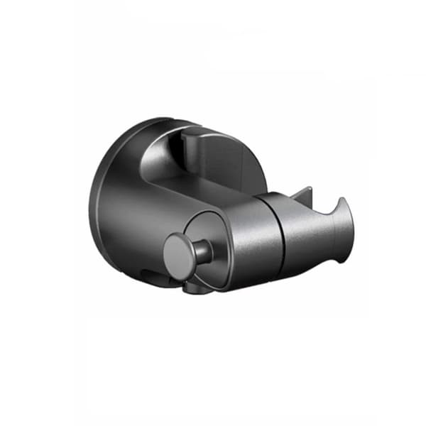 INF Justerbar sugekop brusehovedholder - Gun Gray
