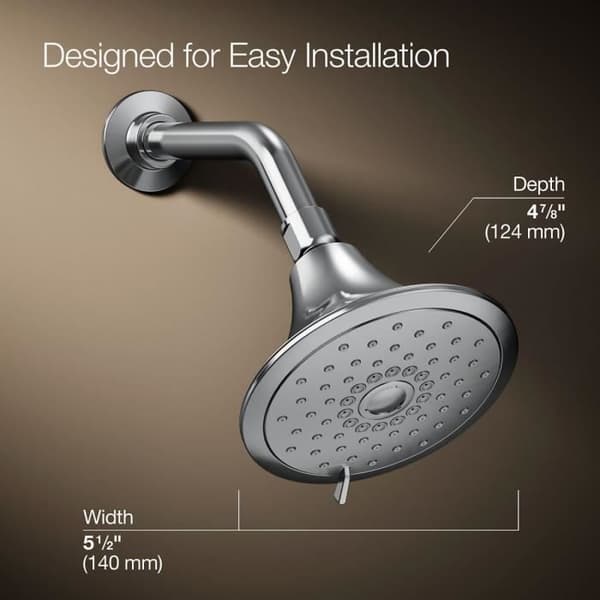 Pomme de dusch Kohler Forte Polerat Krom 22169-G-CP