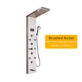 Miniatyrbillede 2 af 2: Brusepanel, LED digital skærm, 6 tilstande,Børstet 8009