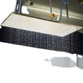 Miniatyrbild 1 av 2: LED Badrum Duschblandare, Stort Regn, Takmonterad,Borstad Guld LED