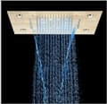 Miniatyrbild 2 av 2: Badrum Dusch LED Himmelsgardin, Flerfärgad, Vattenfall eller Regnfall Utlopp,Guld LED 49x35