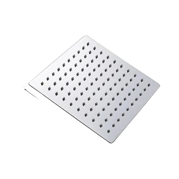 Duschblandare, LED-regndusch, ultratunn,Krom 12 Tum