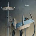Miniatyrbillede 2 af 2: Badeværelse Bruserarmatur Sæt, Hydraulisk Digital Skærm, Højtryks Udløb,Grå