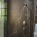 Miniatyrbild 6 av 6: hansgrohe Raindance Select S 120 3-spray PowderRain handdusch, krom, 26014000