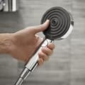 Miniatyrbild 2 av 6: HANSGROHE Handdusch 105 3jet Relaxation EcoSmart 9l/min krom Pulsify Select