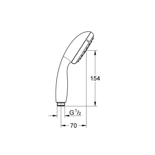 VITALIO START 100 2-jet handdusch - GROHE - 27946000